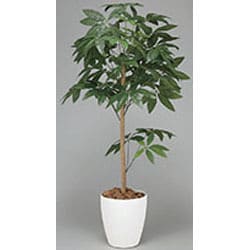 インテリアグリーン 人工観葉植物 光触媒 パキラトピアリー 1.2m 193A180-26