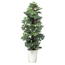 インテリアグリーン 人工観葉植物 光触媒 スプリット 1.35m 512A250-29