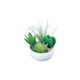 インテリアグリーン 人工観葉植物 光触媒 寄せ植えラブリー 232A40-40