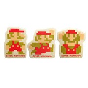 スーパーマリオブラザーズ 木製ダイカットクリップA マリオセット [キャラクターグッズ]