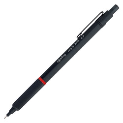 ラピッドプロ シャープペン 0.7mm ブラック 1904257