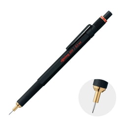 ロットリング800シリーズ メタルメカニカルペンシル 0.5mm ブラック 1904447