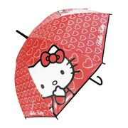 HKUM333 [ハローキティ ビニール傘 55cm ハート]