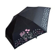 MAUM148 [水森亜土 晴雨兼用折りたたみ傘  50cm フラワー]