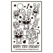 HTAP17 [ハッピーツリーフレンズ フロッキーシート フレンズ01BK]