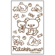 RKAP303 [リラックマ フロッキーシート リラックマ01BR]