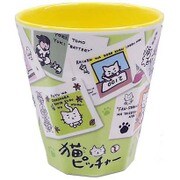 猫ピッチャー メラミンカップ グリーン [キャラクターグッズ]