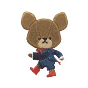 KGAP01 [くまのがっこう ワッペン ジャッキー]