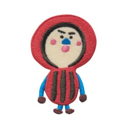 【のんちゃん】オッペン8点 ゴレンジャー×コウペンちゃん 大きめサイズのクリアステッカー