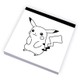 PMST147 [スクエアメモ ポケットモンスター ピカチュウポーズ]
