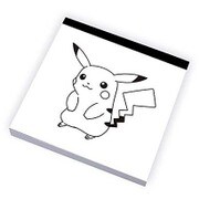 PMST147 [スクエアメモ ポケットモンスター ピカチュウポーズ]