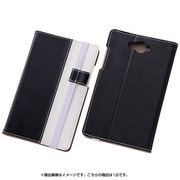 AQUOS PAD SH-05G用 バイカラーブックレザーケース ブラック ホワイト RT-SH05GLC7/BW