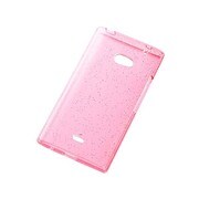 RT-AC2TC4/P [AQUOS CRYSTAL 2用 ウルトラクリアラメソフトケース ピンク]