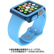 SPK-A4144 [CandyShell Fit for Apple Watch 42mm用ケース Deep Sea Blue/Lagoon Blue]