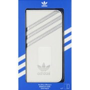18302 [adidas オリジナルス iPhone 6/6s用ケース Booklet Case ホワイト/シルバー]