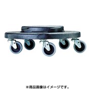 ラバーメイド ラウンドブルートコンテナ サイレントドーリー ブラック [バケツ型コンテナ用アクセサリー]