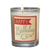 モノグラム キャンドル HAPPY BIRTHDAY
