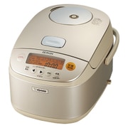 圧力IH炊飯器 1升炊き 極め炊き 鉄器コート プラチナ厚釜 シャンパンゴールド NP-BE18-NZ