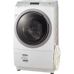 ヨドバシ.com - シャープ SHARP ドラム式プラズマクラスター洗濯乾燥機（10kg） 左開き シルバー系 ES-A210-SL  通販【全品無料配達】