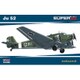 EDU4424 [ユンカース Ju-52 ドイツ空軍 1/144スケール 未塗装プラモデル]