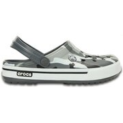 Crocband 2.5 Camo Clog チャコール/ホワイト M9W11 [サンダル 27cm（M9/W11）]