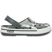 Crocband 2.5 Camo Clog チャコール/ホワイト M10W12 [サンダル 28cm（M10/W12）]