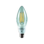 キャンドル クリアガラス 赤系電球色 口金E17 LDC3L-E17/C/22