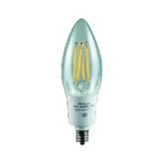 キャンドル クリアガラス 赤系電球色 口金E12 LDC3L-E12/C/22