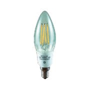 キャンドル クリアガラス 赤系電球色 口金E14 LDC3L-E14/C/22/D
