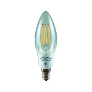 キャンドル クリアガラス 電球色 口金E14 LDC3L-E14/C/27