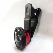 FSH-SL04RD [スマートフォン用 セルカレンズ スーパーワイド(広角)0.4x レッド]
