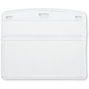 名札用ケース ソフトヨコ特大 1枚入 NX-107P