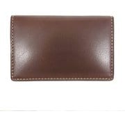 ラシオ 牛革名刺入れ チョコ 25283 CHO