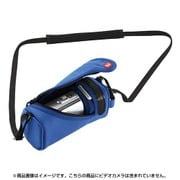 デジタルビデオカメラケース ショルダーベルト付き ブルー DVB-021BU