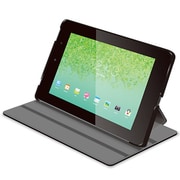 QuoTab01用 ソフトレザーカバー 4アングルスタンド ブラック TBA-KY08APLF2BK