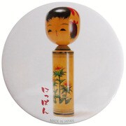 カンバッチ こけし