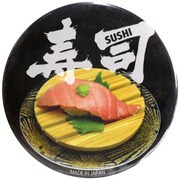 カンバッチ 寿司（黒）