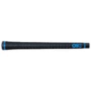 NO1 GRIP 50 SERIES Soft＆Solid 黒×ブルー バックライン有 [グリップ]