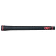 NO1 GRIP 50 SERIES Soft＆Solid 黒×レッド バックライン無 [グリップ]