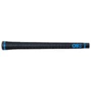 NO1 GRIP 50 SERIES Soft＆Solid 黒×ブルー バックライン無 [グリップ]