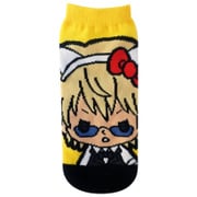 HKSOC378J [レディス靴下 HELLO KITTY×DRRR！！ 静雄イエロー/ブラック]