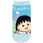 MKSOC04 [レディス靴下 ちびまる子ちゃん まるこ富士山]