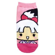 NHHM196J [レディス靴下 花燃ゆ もゆるん ピンク/レッド]