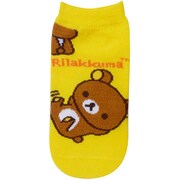 RKSOC451 [レディス靴下 リラックマ リラックマ ゆったり イエロー]