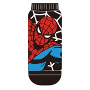 メンズ靴下 スパイダーマン アップ ブラック SPSOC184J