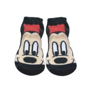 ベビーカップ入り靴下 ディズニー ミッキー レッド/ブラック AWDS2130J