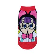 TEDR20 [Dr.スランプ レディース靴下 22～24cm アラレちゃんアップ レッド]
