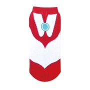 UTSOC06 [ウルトラマン レディース靴下 22～24cm レッド]