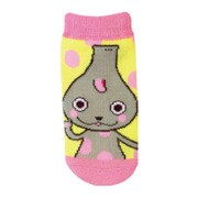 NHLO194J [キャラックス レオレオれーるうえい ポッポ キッズ 13～18cm イエロー×ピンク]