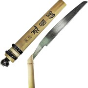 造園鋸 白サヤ付背厚型 300mm